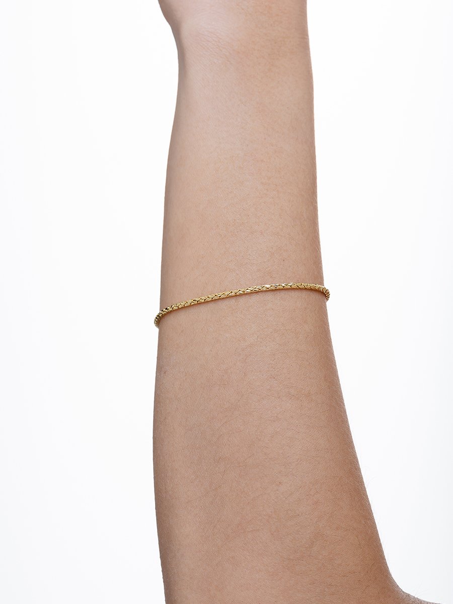Pulseira Trançado Diamantado