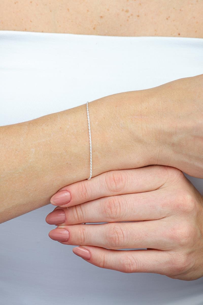 Pulseira Cordão Baiano Fina