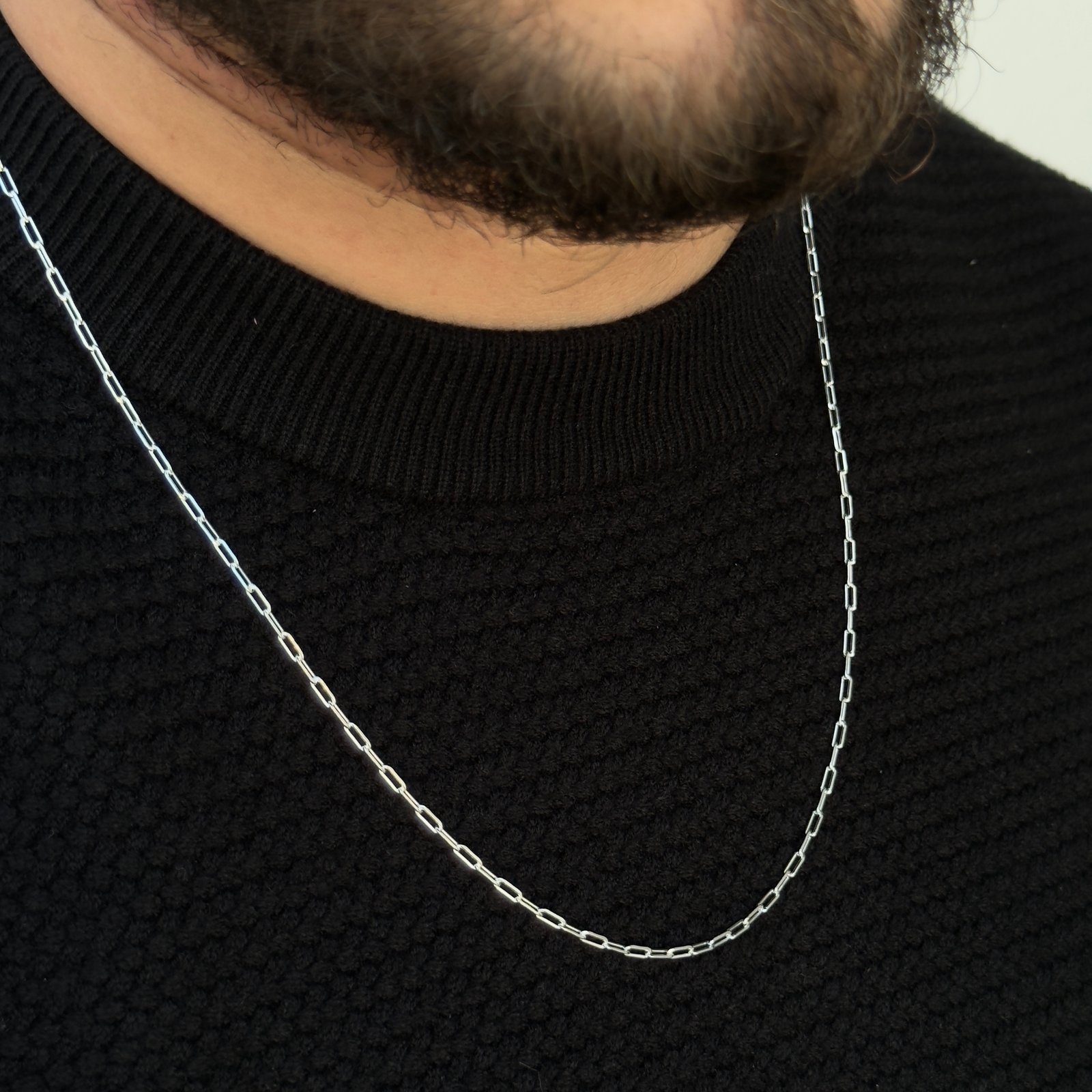 Corrente Cartier Prata 925 | Masculino