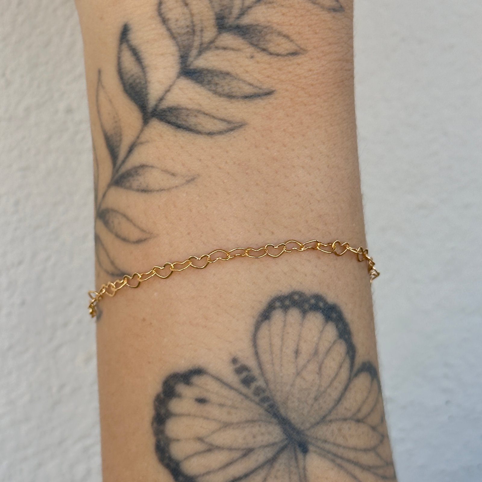 Pulseira Elos Corações
